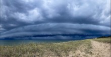 Chuva avança  e traz risco de temporais para o Rio Grande do Sul