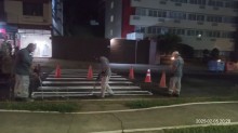 Prefeitura de Passo Fundo executa serviço de pintura de sinalização na Avenida Brasil