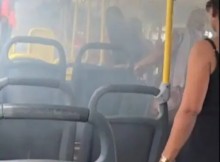 Celular explode no bolso de passageira dentro de ônibus em Guarapari, no Espírito Santo