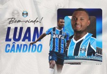 Grêmio anuncia a contratação do lateral-esquerdo Luan Cândido