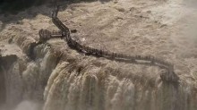 Cataratas do Iguaçu chegam a 15,7 milhões de litros por segundo, maior vazão do ano