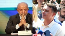 Lula passa a citar 'Bolsonaro' em 26% dos posts; Flávio mantém foco em 'vote' e 'vencer'