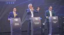 Cury, Zema e Caiado estão com Flávio; Lula tem apoio de três ex-candidatos de esquerda