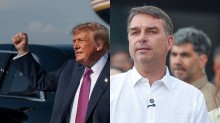 Trump reage à carta em que Flávio se diz presidente do Brasil