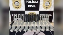 Polícia do RS intercepta carregadores de fuzil que iam para a Rocinha