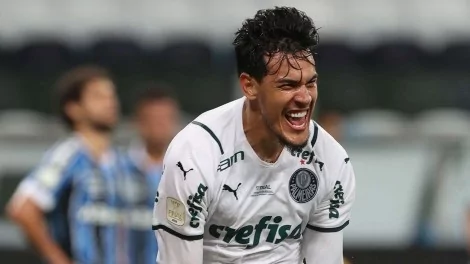 Com 14 gols, Gustavo Gómez entra no top 10 dos zagueiros artilheiros com a camisa do Verdão (CRÉDITO: CEZAR GRECO/PALMEIRAS)