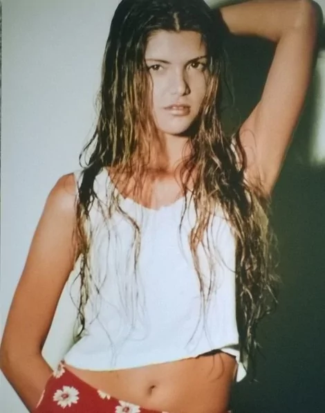Simone Brasil nos tempos de modelo