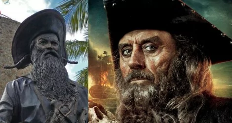 Edward Thatch, o Barba-Negra é um ícone das histórias de piratas (CRÉDITO: BART HEIRD/CC; DISNEY)