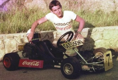Senna, aos 18 anos (CRÉDITO: REPRODUÇÃO)