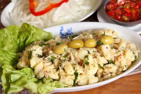 Os tradicionais pratos de frutos do mar, como o bacalhau, são a aposta do Gambrinus para a data (CRÉDITO: DIVULGAÇÃO)