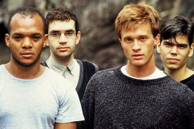 Renato Rocha, Renato Russo, Dado Villa-Lobos e Marcelo Bonfá.