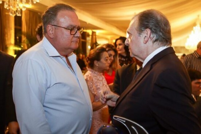 Chiquinho, à esquerda, e Tasso (CRÉDITO: REPRODUÇÃO)