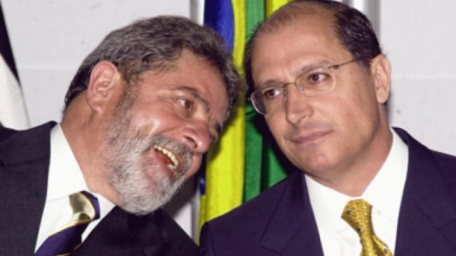 Lula e Alckmin são amigos de longa data (CRÉDITO: ARQUIVO/AGÊNCIA BRASIL)