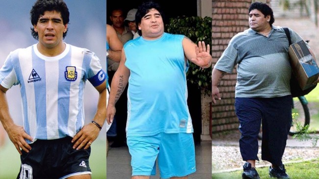 O atleta brigava com a balança e o consumo de álcool e drogas (CRÉDITO: REPRODUÇÃO)