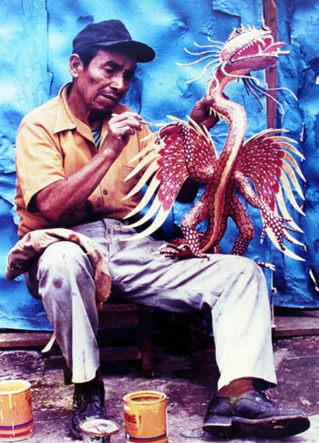 O artesão Pedro Linares López (CRÉDITO: REPRODUÇÃO)