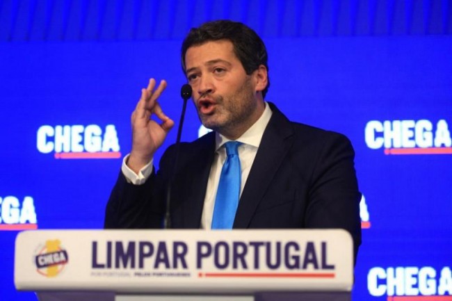 Temido pela esquerda, partido Chega quadruplica de tamanho em eleição portuguesa