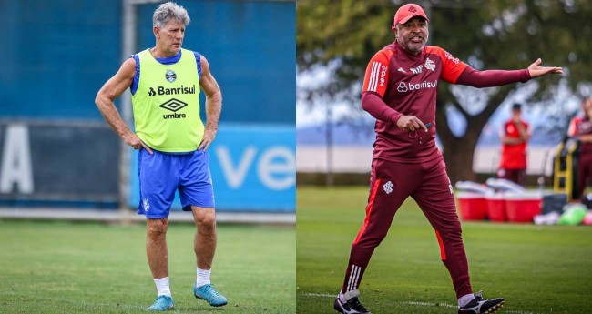 A sete rodadas do final do Brasileirão, dupla Gre-Nal vive momentos distintos